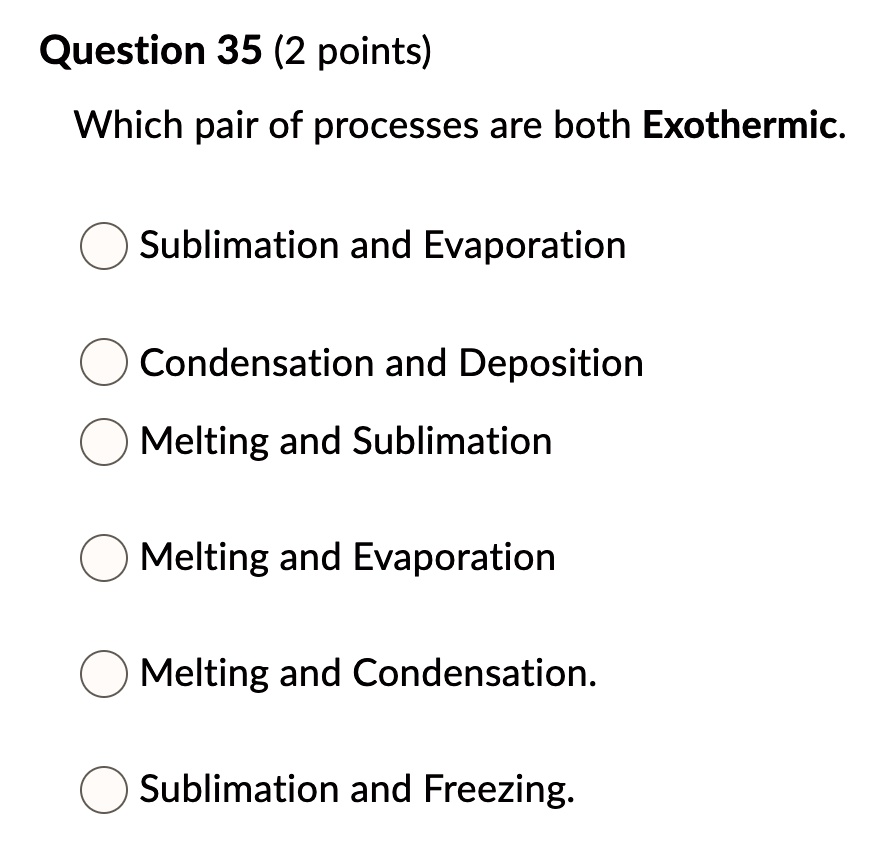 SOLVED Question 35 (2 points) Which pair of processes are both