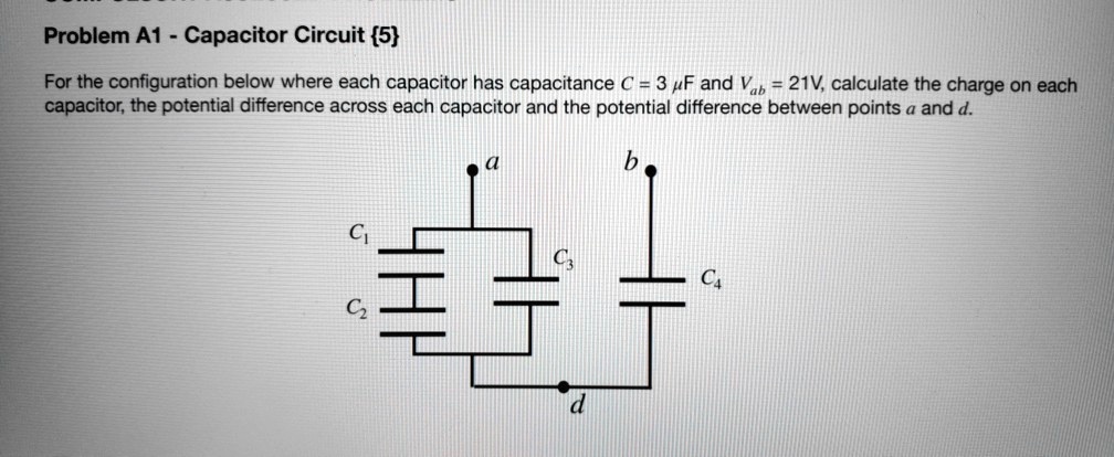 VIDEO solution: Problem A1 - Capacitor Circuit 5 For the configuration ...