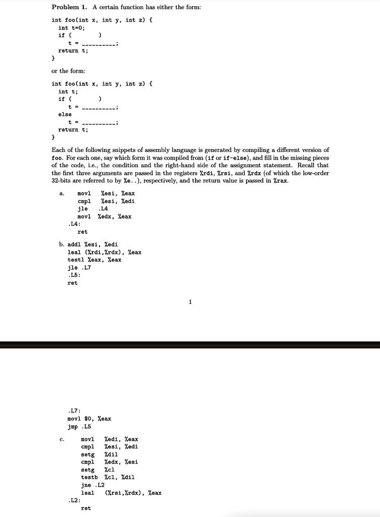 SOLVED: For each of a, b, and c, choose which function form was used to ...