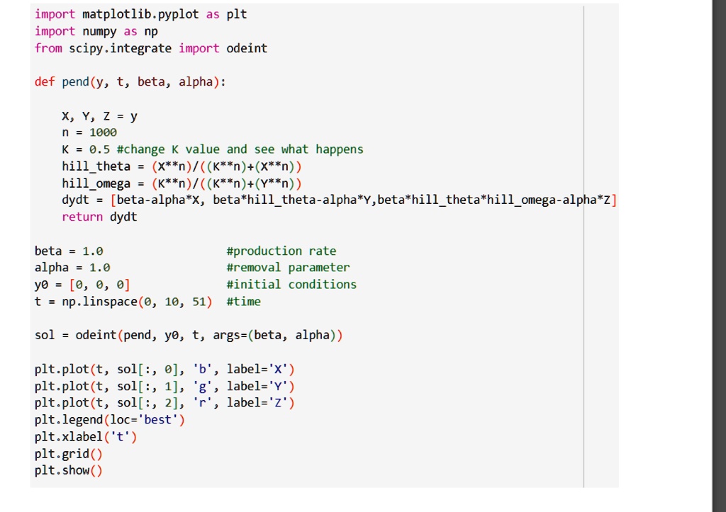 SOLVED: The text provided appears to be a mix of code and mathematical ...