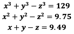 SOLVED: Solve the non-linear system of equations using the method of ...