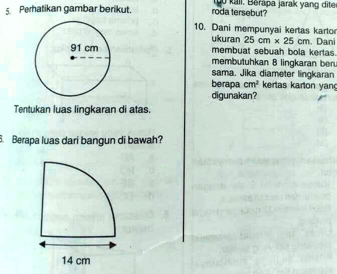buatlah sebuah bola dengan ukuran diameter 10 cm