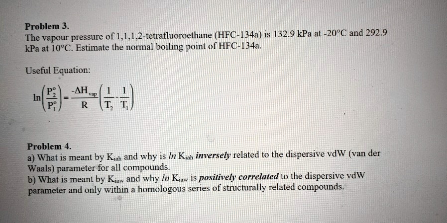 1 1 1 2 tetrafluoroethane boiling point