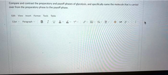 SOLVED Compare And Contrast The Preparatory And Payoff Phases Of 