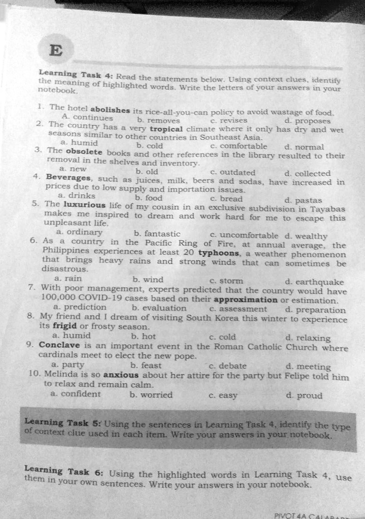 SOLVED 'pakigawa nmn ung learning task 6 fleecee thankss "gawan nyu