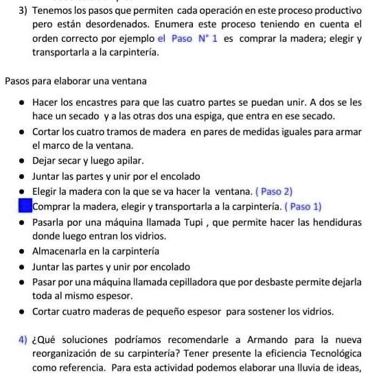 SOLVED: Me Ayudan Por Favor ... 3) Tenemos Los Pasos Que Permiten Cada ...