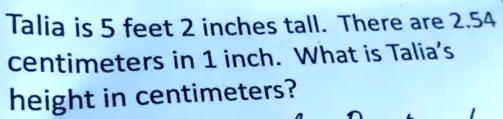 how tall is 5 8 1 2 in centimeters