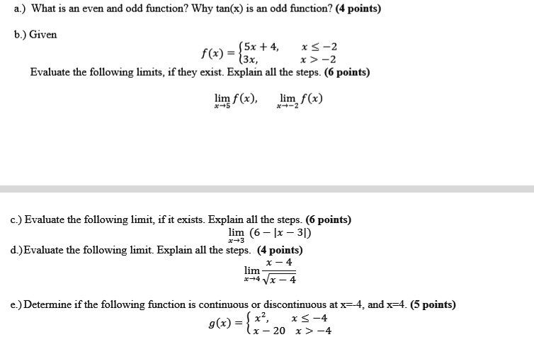 Is A Tan An Even Or Odd Function Discount | varsana.com