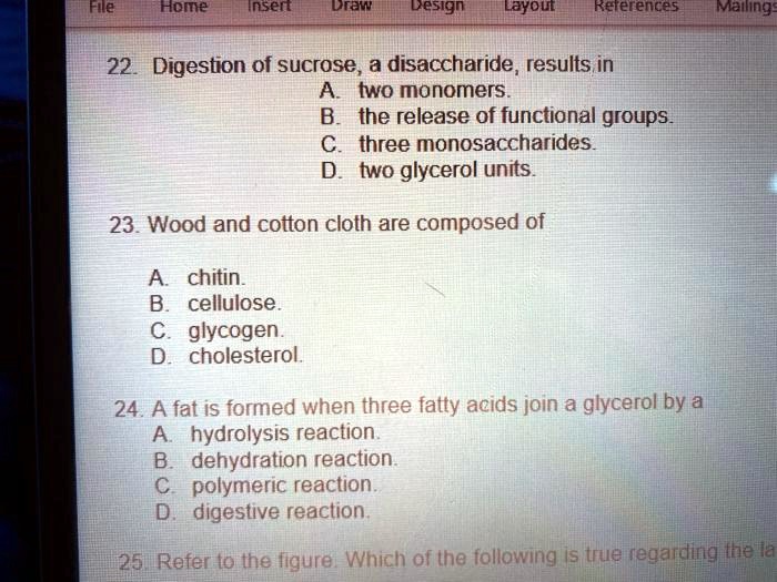 SOLVED File Home Insen pral Lesign Layou Rererences Malling 22