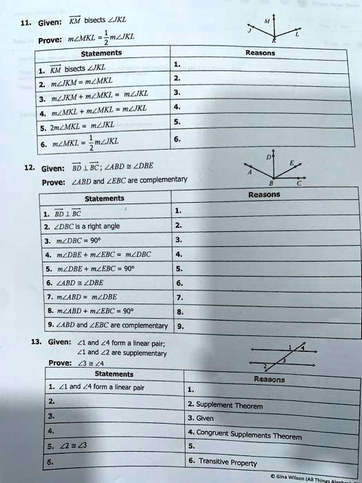 given kv blsects zjkl prove mlmkl mzjkl statcmcnts rv blsects zjkl mejkm mzmkl mzjkm memkl mljkl fzmkl mmkl mdkl zrzmkl mjjkl mlmkl mzjkl rtasons given bc labd zdbe prove zabd and zerc are c 07053