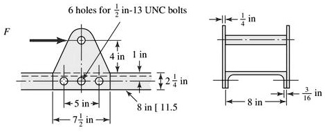 SOLVED: The figure shows a welded fitting that has been tentatively ...