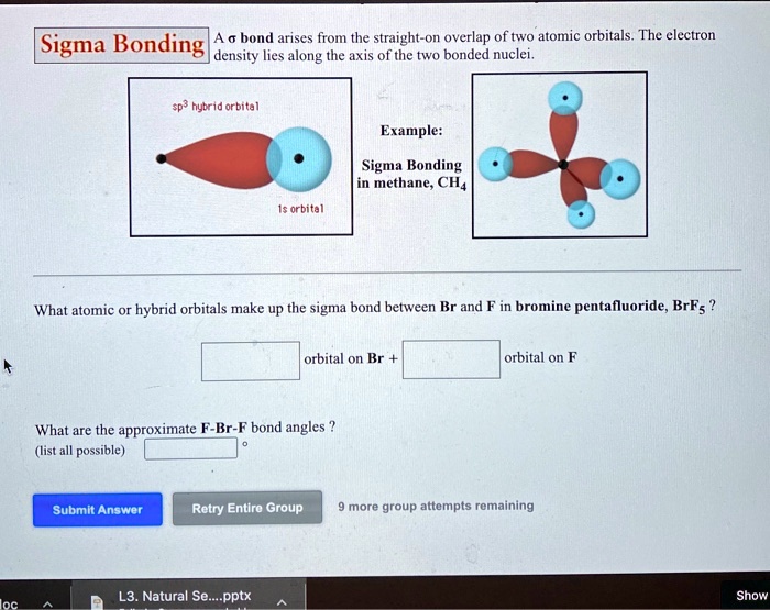 SOLVED Bonding bond arises from the straighton overlap of two atomic