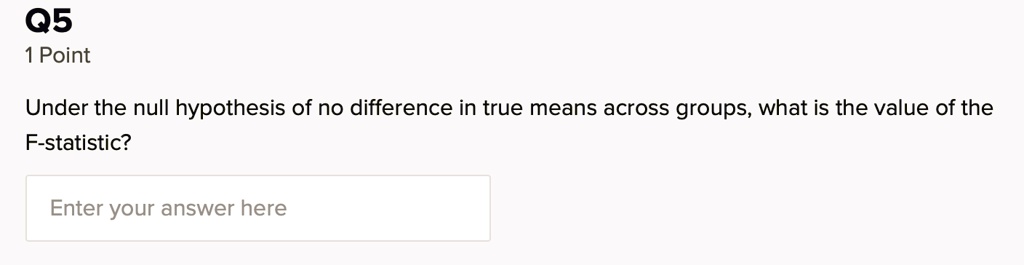 the null hypothesis of no difference