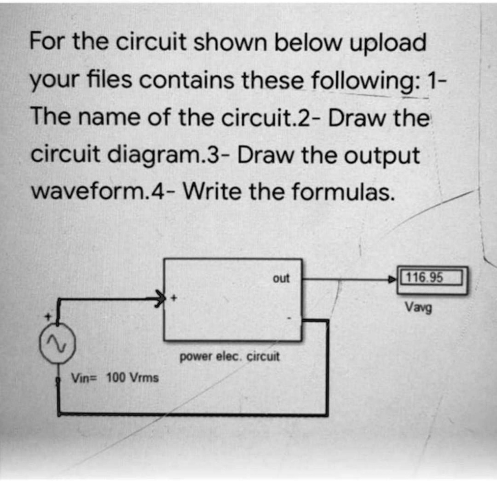 SOLVED: Using MATLAB Simulink For The Circuit Shown Below, Upload Your ...