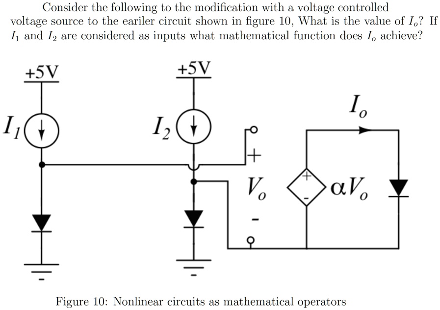 SOLVED Consider the following modification with a voltagecontrolled
