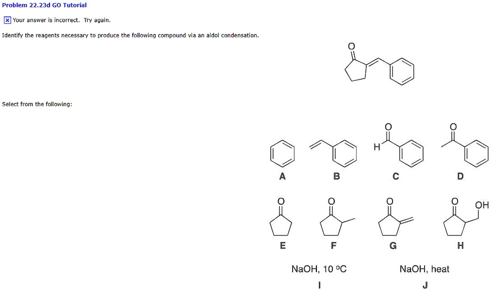 Solved Identify The Reagents Neccessary To Produce The Following Compound Via An Aldol 0733