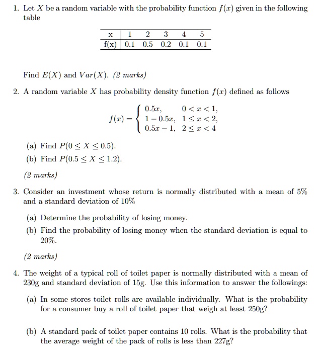 solved-let-x-be-random-variable-with-the-probability-function-f-x