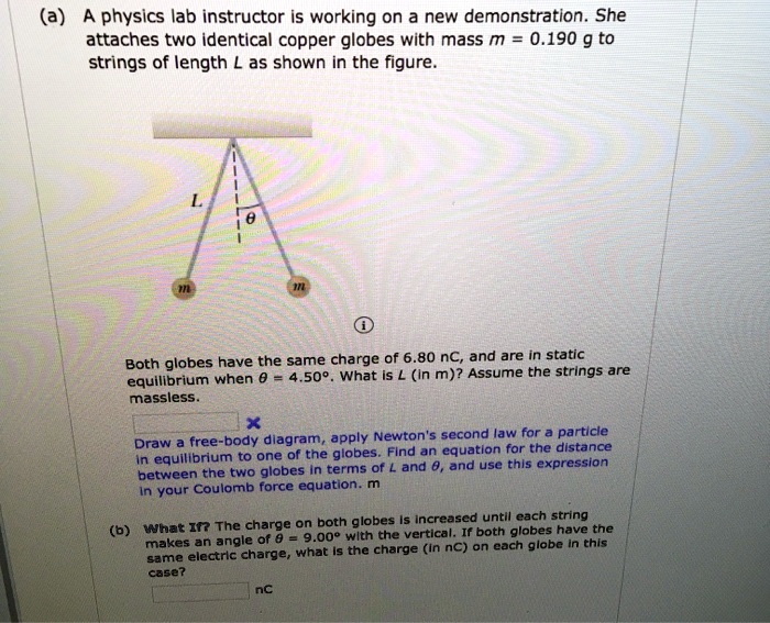 a a physics lab instructor is working on a new demonstration she ...