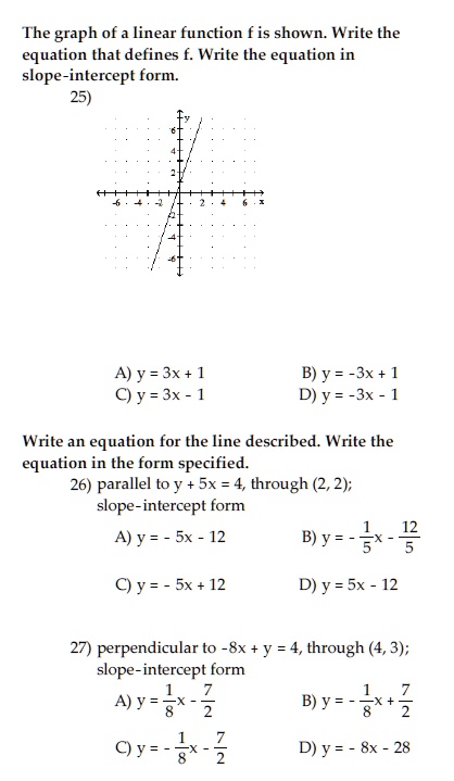 How to write a linear function from a word problem picture