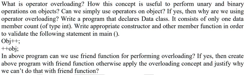 Function Overloading in C++ - Simple Snippets