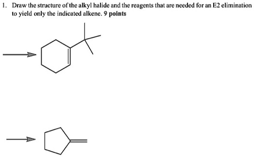 SOLVED Draw The Structure Of The Alkyl Halide And The Reagents That   18eb324ffdfc4011a3229a8ad415e56a 