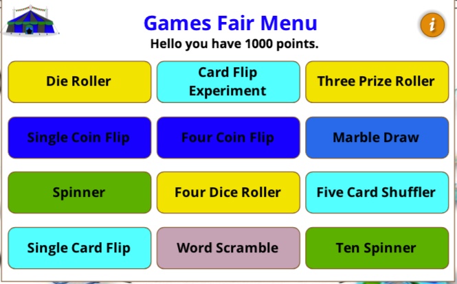 Cvariable Table Game Design 1 in the games fair which game would work with the binomial ...