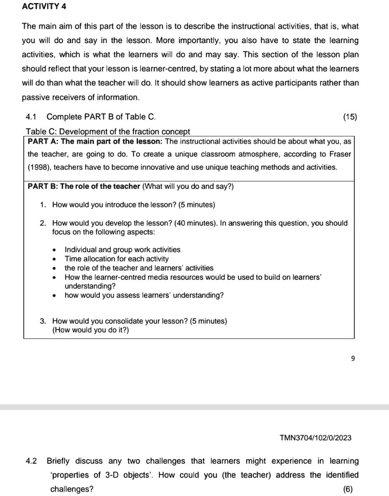 solved-activity-4-the-main-aim-of-this-part-of-the-lesson-is-to