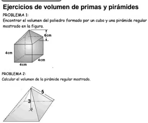 Pyramid Problem Hard Ejercicios de volumen de primas y pirámides PROBLEMA...