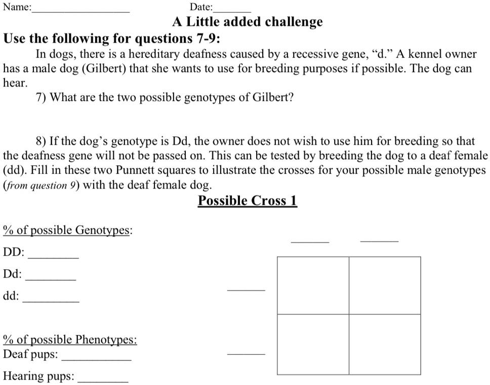 SOLVED Name Date A Little added challenge. Use the following for