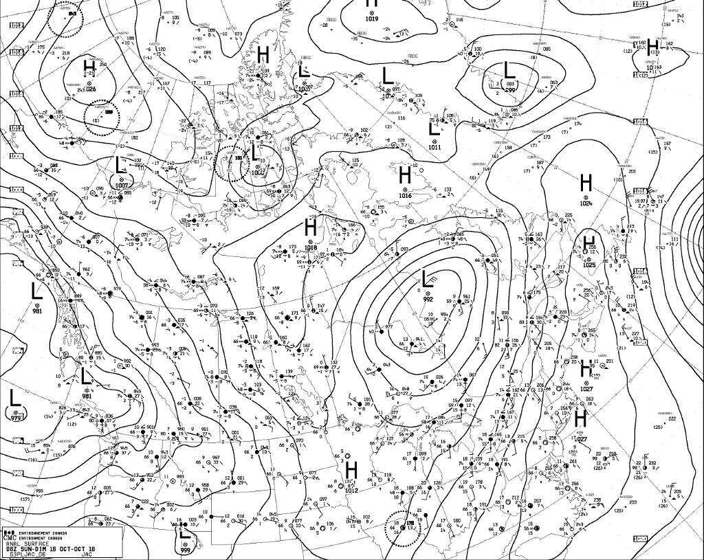 SOLVED: The lines on the map (known as isobars) represent the pressure ...