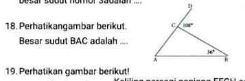 SOLVED: perhatikan gambar berikut besar sudut bac adalah 18