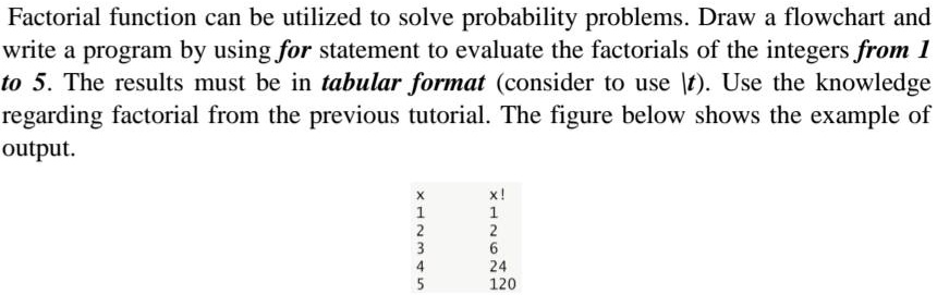 SOLVED: Factorial function can be utilized to solve probability ...