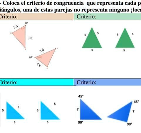 SOLVED: r ayuda por favor,piedad plissssss por favor Coloca el criterio ...