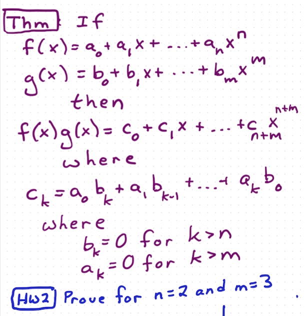 Solved Thm If F X 9 N G Bo B Xt 6 M Then Nth F Slr C Cx C X Ntm Shene L B 4 Qba Ck 30o K K 1 Ukere Bx 0 For