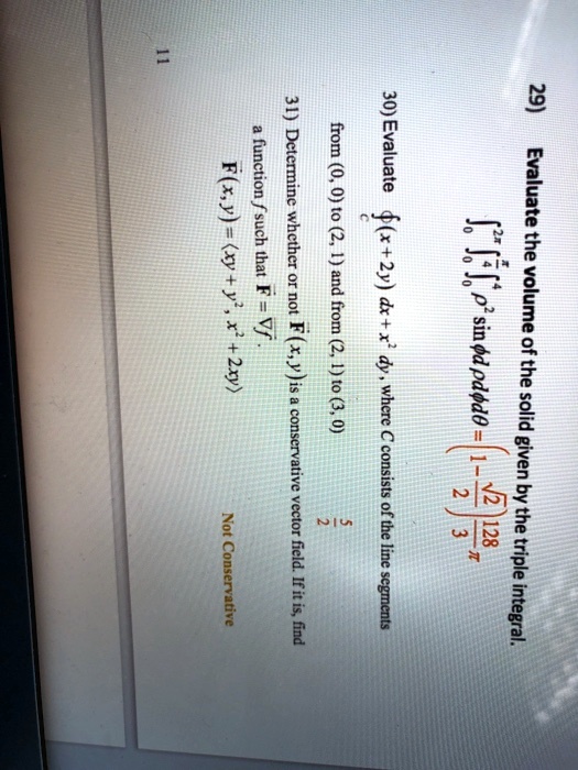 Solved 31 29 Flx Y Evaluate Xy That Whcther 41 Y Or Not 1 4 And From 2 Dx X 2d Volume Of The 2x 1 Dy 1 To 3 0 1 Solid