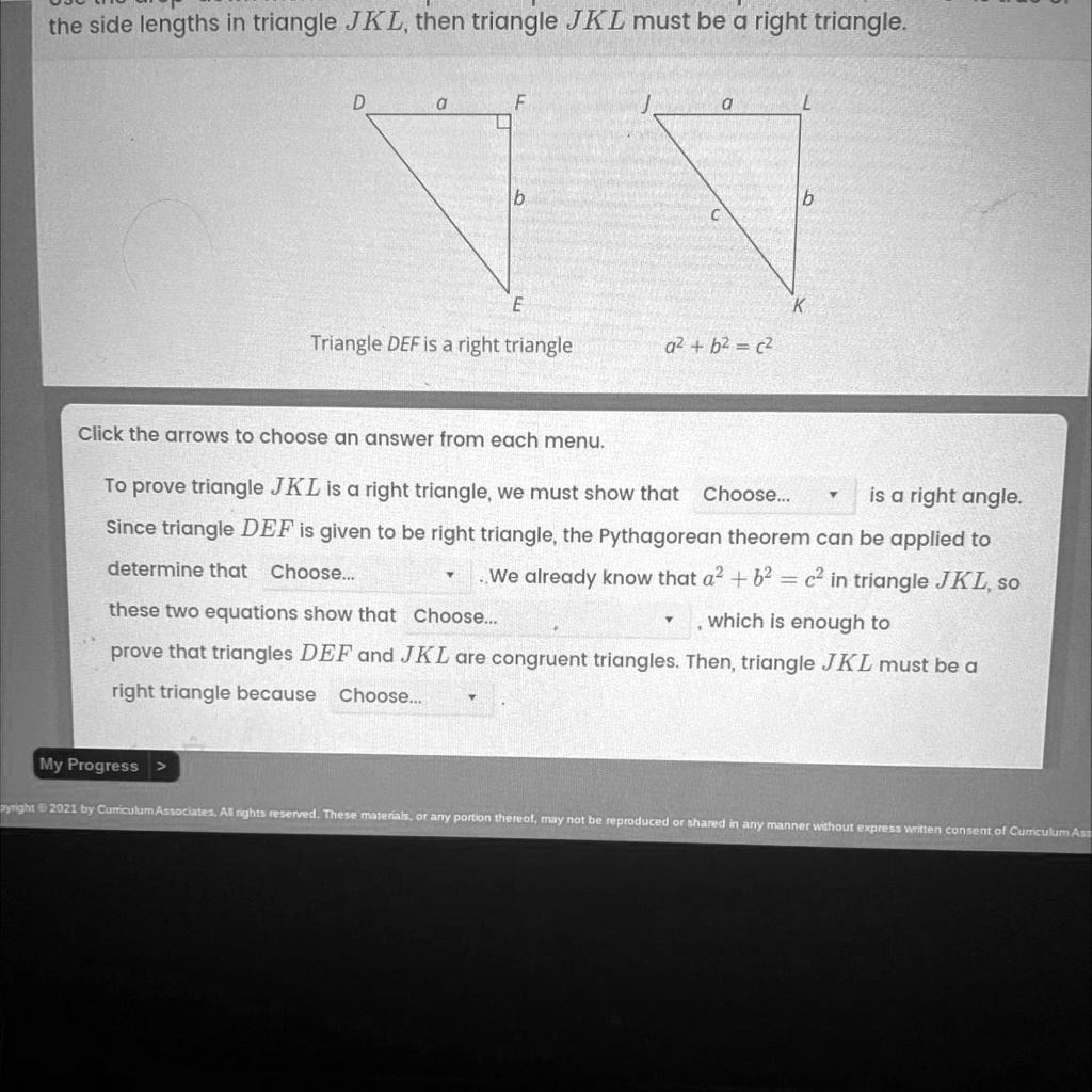 SOLVED: 'In The Diagram Below, DF = JL = A, FE = LK = B, And Triangle ...