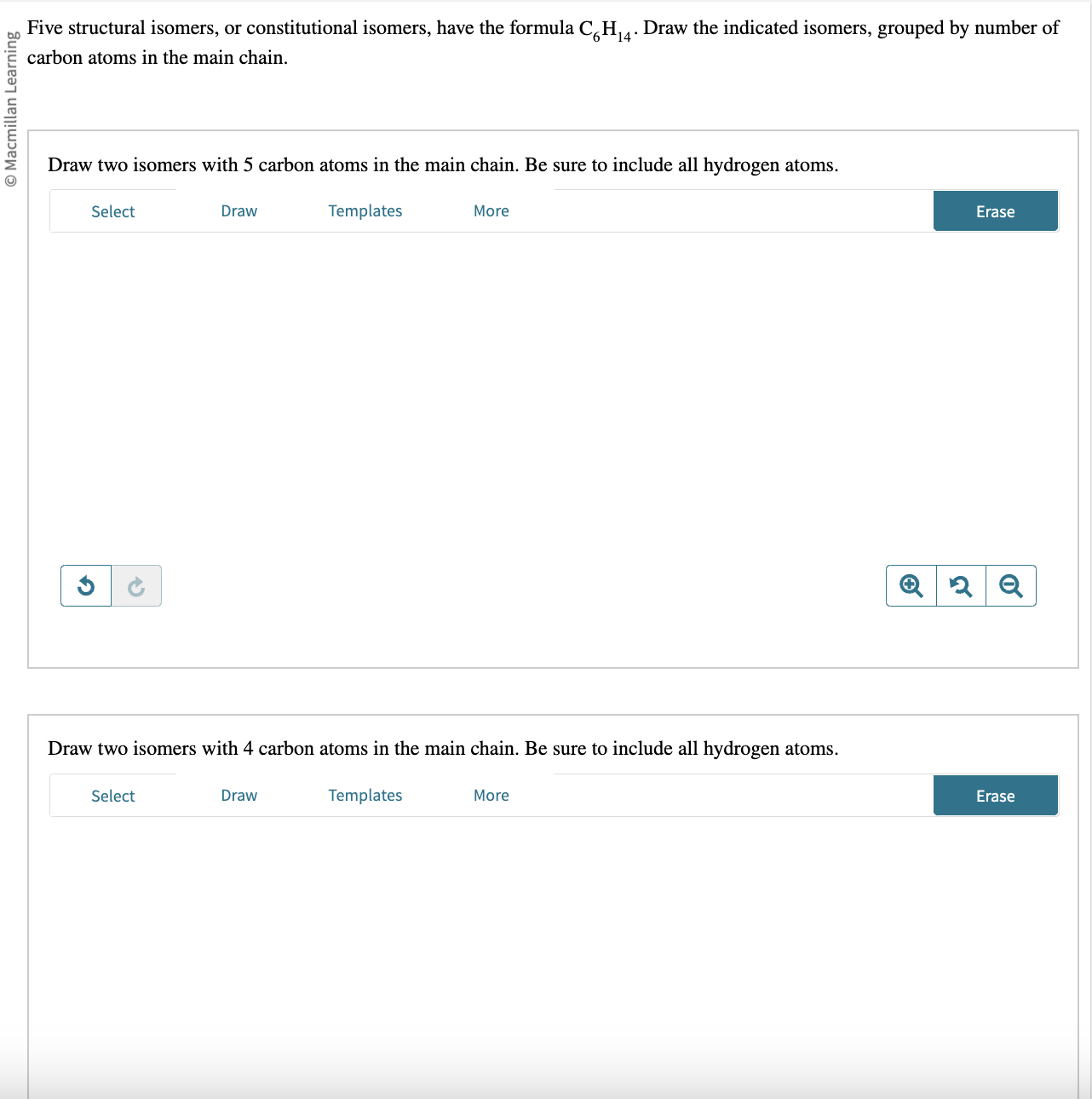 SOLVED: Five structural isomers, or constitutional isomers, have the ...