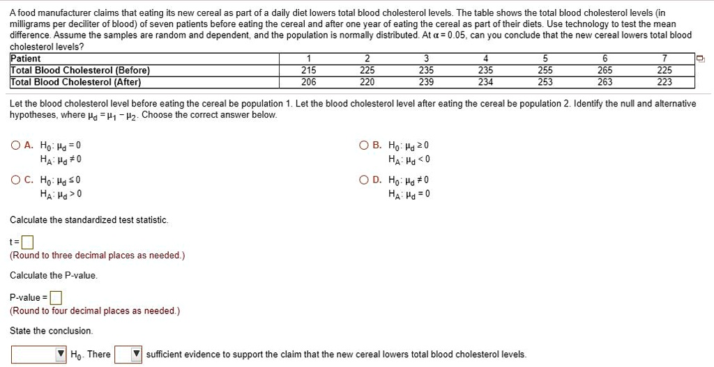 SOLVEDA food manufacturer claims that eating its new cereal as part of