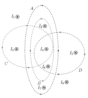 A
I1 ?
I2 ?
I3 ?
C
I4 ?
I6 ?
B
I7 ?
I5 ?
D
I8 ?