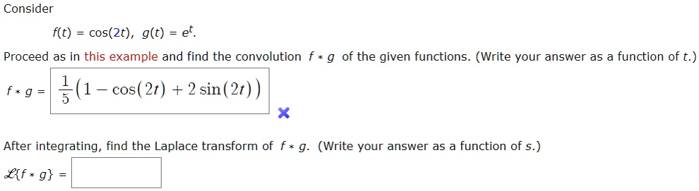 Solved (c) Let f(t) = sin(24t), and g(t) = cos(8nt). Write