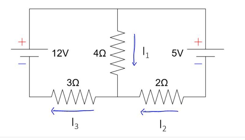 Determine The Current Through Each Resistor In The Circuit Shown Below 8516