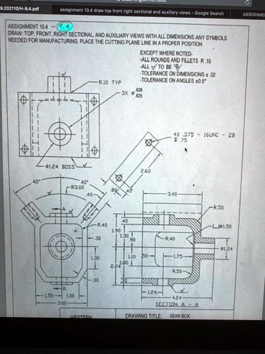 Please draw in AutoCAD with all dimensions listed. 9.202110/H-9.4.pdf ...