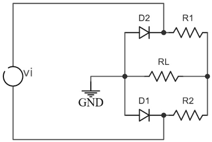 SOLVED: Draw the output signal for the circuit shown in the figure. The ...