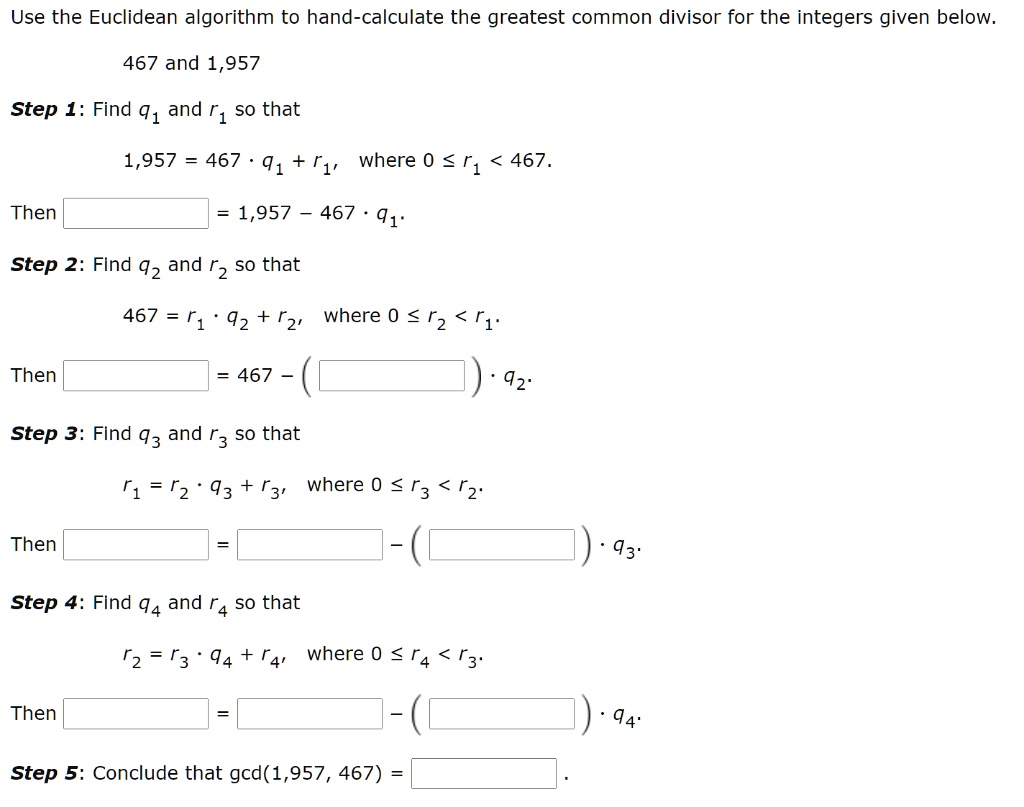 solved-use-the-euclidean-algorithm-to-hand-calculate-the-greatest