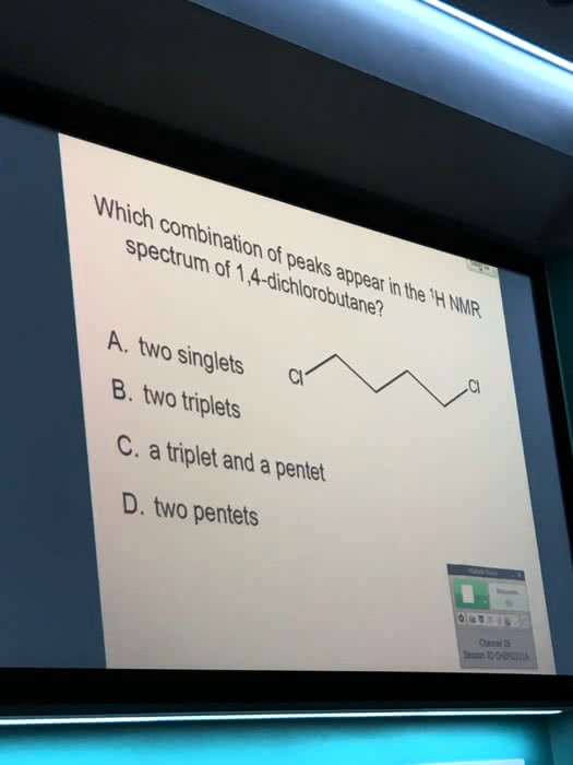 SOLVED: Which Combination Of Peaks In The 1H NMR Spectrum Of 1,4 ...