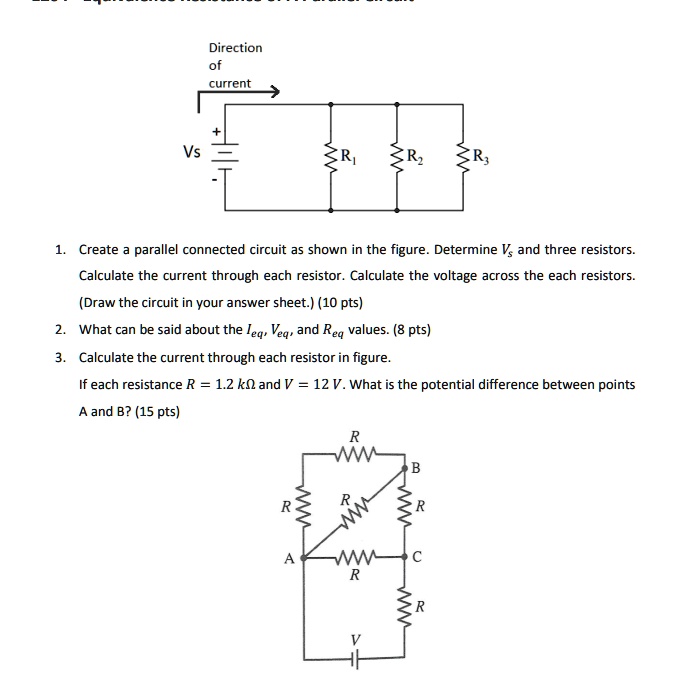 SOLVEDDirection current Vs