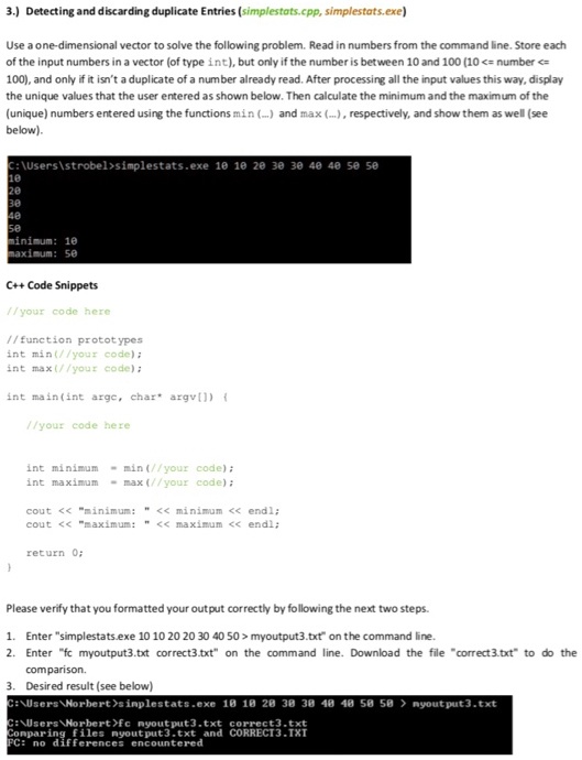 SOLVED: Use a one-dimensional vector to solve the following problem ...