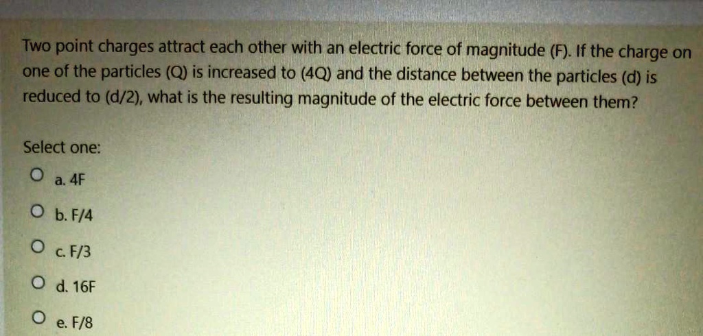 solved-two-point-charges-attract-each-other-with-an-electric-force-of