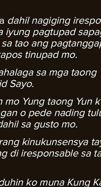 Solved Gawain Sa Pagkatuto Bilang 4 Tayahin Ang Wong Pag Unawa Mula