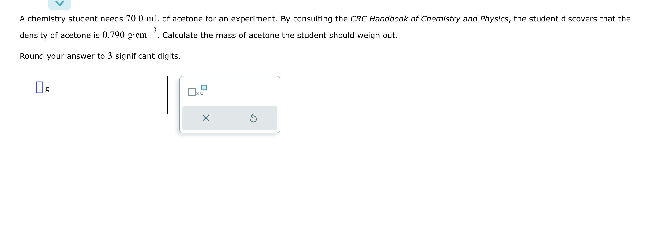 A Chemistry Student Needs 70 0 ML Of Acetone For An Experiment By a-chemistry-student-needs-70-0-ml-of-acetone-for-an-experiment-by